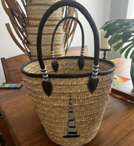 Handwoven Basket Burj Khalifa